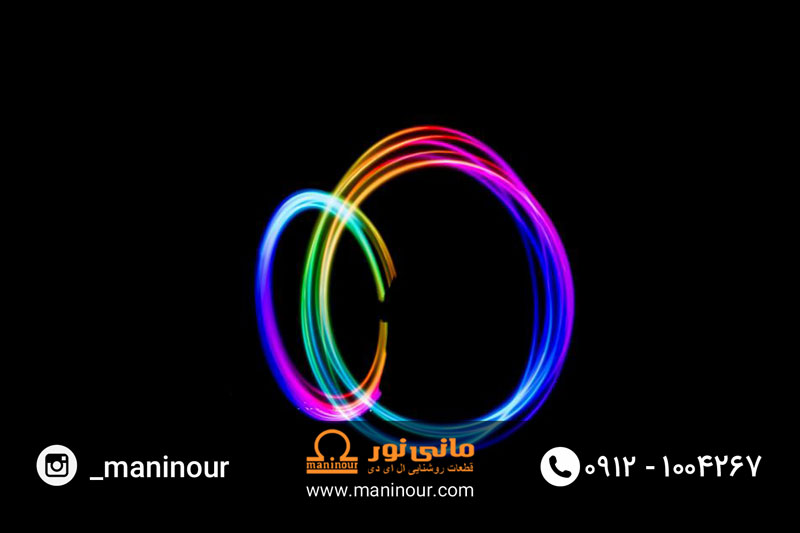 رنگ پروژکتور LED