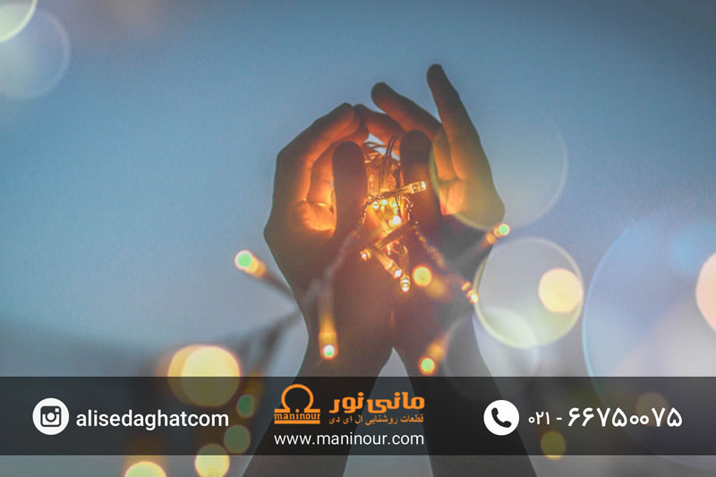 لامپ رنگی ال ای دی